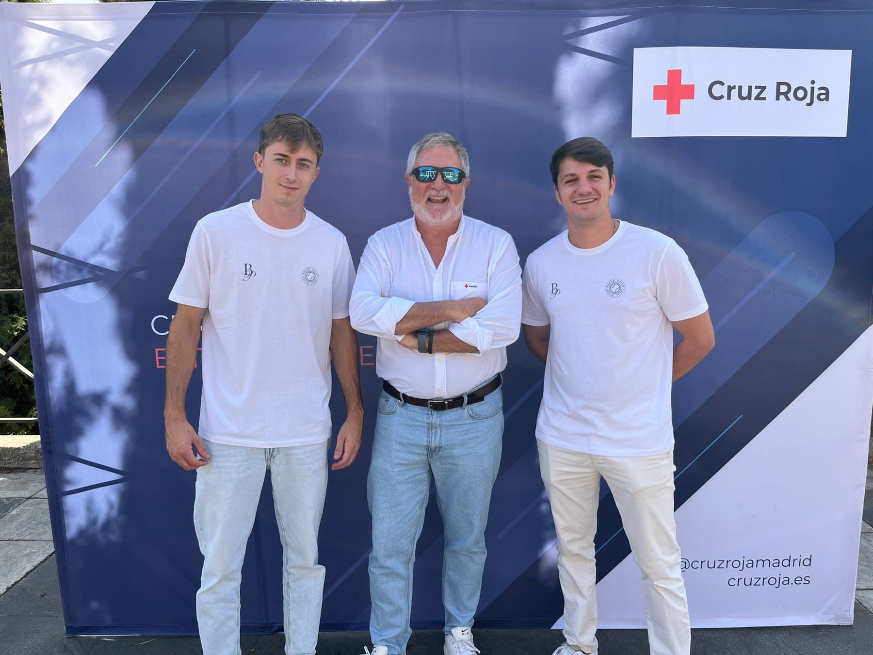 Photocall de un evento de Break Point junto a Cruz Roja